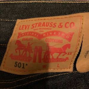 Levi 501 jeans